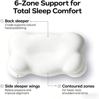Mellow Cloud Memory Foam Pillow